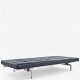 Poul Kjærholm / Fritz Hansen.
PK 80 - Daybed i sort læder på stel af stål.
1 stk. på lager
