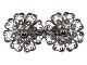Volmer Bahner & Co sølv
Filigran broche fra 1962-1975