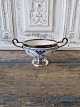 Royal Copenhagen Blue Fluted Half Lace Sugar Bowl with Silver Plated Mounting