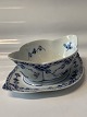 Royal Copenhagen Blue Fluted Half Lace, sauce bowl.Decoration No. 1/587.SOLD