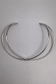 Georg Jensen Sterling Sølv Halsring No. 554 Alliance