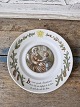 Royal Copenhagen Peters Christmas cake plate motif 5 - 19 cm.