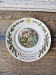 Royal Copenhagen Peters Christmas cake plate motif 2 - 19 cm.