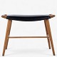 Hans J. Wegner / AP Stolen.
AP 30 - Piano stool in oak with seat in patinated black leather.
1 pc. in stock
