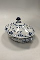 Royal Copenhagen Musselmalet Helblonde Oval Lågfad No 1129 og 622 låg
