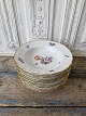 Royal Copenhagen Full Saxon Flower soup plate no. 1614 - 25 cm.