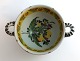 Kellinghusen. Fajance øreskål. Diameter 15,5 cm. Højde 8 cm. Med meget små 
kanthak
