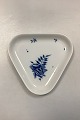 Royal Copenhagen Bleu Royal Triangular Dish No. 14033