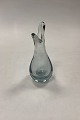 Holmegaard Duckling / Næb-Vase af klart glas
