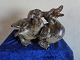 Royal Copenhagen stoneware figurine of 1st quality,
two ducks.