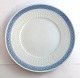 Royal Copenhagen. Blue Fan. Dinner plate. Model 11519. Diameter 25.5 cm. Nice 
well-maintained (3 quality)