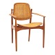 Arne Vodder FD 186 armchair, teak. France and Daverkosen circa 1956-57. H: 88cm