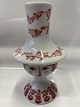 Candlesticks, Rosalinde, Bjørn Wiinblad Red, 15 cm.