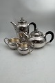 Modern Sterling Silver Tea and Coffee Set