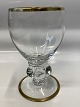 White wine glass Clear Gisselfeld Glass from Holmegaard glassworks
Height 11.2 cm
