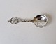 Silver compote spoon decorated with flower from 1937