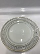 Bing & Grondahl, Haga, Lunch plate with gold and openwork edge.Decoration number 326