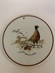 Hunting set Mads Stage Butter tray / Plate, (Phasianus colohious) Pheasant cookDiameter 16 cm.