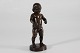 Bronze figurRobust boy