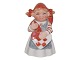 Royal CopenhagenLille Pixie Nisse figur - Julenisse med flettet julehjerte