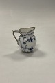 Royal Copenhagen Blue Fluted Plain with Gold Creamer No 59
