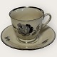 Sort roseKøbenhavn porcellains maleriKaffekop*40kr