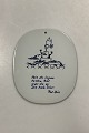 Royal Copenhagen Piet Hein Gruk Platte fra 1980