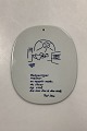 Royal Copenhagen Piet Hein Gruk Platte fra 1958