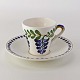 Aluminia Blåregn182 kaffekop6,5 cm