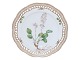 Flora DanicaUnderfad / Middagstallerken med gennembrudt kant 25 cm. fra 1923-1928