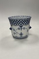 Antik Royal Copenhagen Musselmalet Helblonde Vinkøler / Vase No 1047