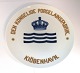 Royal Copenhagen forhandler platte. Diameter 29,5 cm