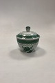 Royal Copenhagen Grøn Tranquebar Sukkerskål No. 953