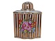 Dresden porcelainSaxon Flower tea caddy