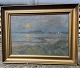 Børge Nyrup: “Solnedgang en sommerdag”
