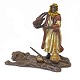 Franz Bergmann wienerbronze i form af trofæsælger. Stemplet. H: 14cm. Base: 17x11cm