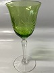 Hvidvinsglas Grøn Gl. Paris Glas fra LyngbyHøjde 13,8 cm