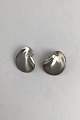 Georg Jensen Sterling Silver Earrings (Clips) No. 14558 Per Hertz