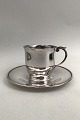 Georg Jensen Sterling Sølv Kop / underkop No. 444 A. (1930 - 1945)