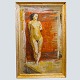 Ove Brask; Oliemaleri, modelstudie, 1912