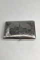 Russisk Sølv (84) Niello Etui