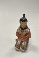 Royal Copenhagen Overglaze Figurine Greenland Girl No 12415