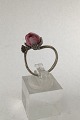 RCP Sterling Silver / Porcelain Ring (Pink)