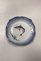 Royal Copenhagen Blåt Fiskestel Tallerken No. 19/3002