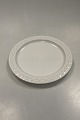 Bing og Grøndahl/Kronjyden Hvid Cordial Spisetallerken No. 325