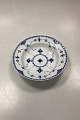 Royal Copenhagen Musselmalet Halvblonde Dyb Tallerken No. 659