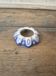 Royal Copenhagen Musselmalet riflet sjælden lysmanchet No. 14