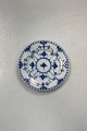 Royal Copenhagen Musselmalet Helblonde Sidetallerken No. 1088