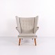 Bamsestolen Model AP19 med Lysegrå Hallingdal og Teak Hans J. Wegner PP Møbler
