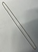 Halskæde rund anker i sterling sølv,Længde 50 cm